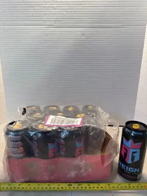 Reign energy drinks 8-27