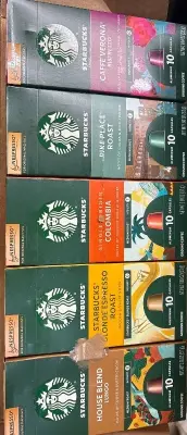 50ct Starbucks nespresso pods exp:08/26