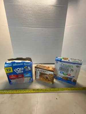 Pop tarts & protein bars