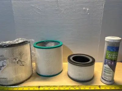 Carbon filter and air filters (3)