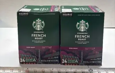 48ct Starbucks French Roast Kcups exp:12/26