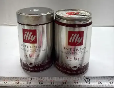 (2) Illy Intenso espresso exp:06/27