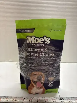 (2) 12oz Moes Allergy & immune chews exp :09/25