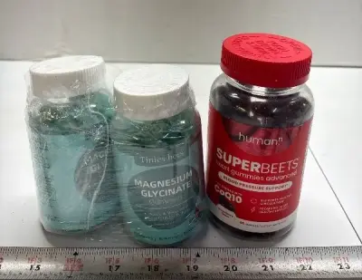 Magnesium glycinate & super beet exp: 09/27