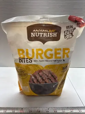Rachel ray Burger bites for dogs exp:10/26