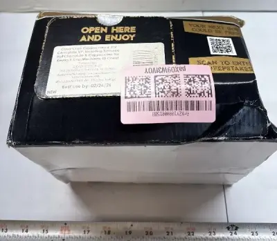 40ct Crazy cups cappuccino & hot chocolate kcups exp:02/26