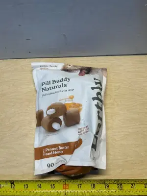 Peanut butter and honey pet pill hider treats