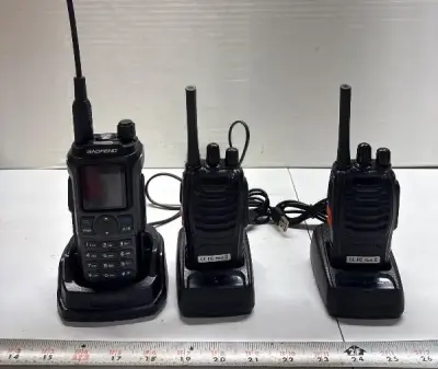 3 two way radios