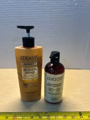 Shampoo and biotin conditioner