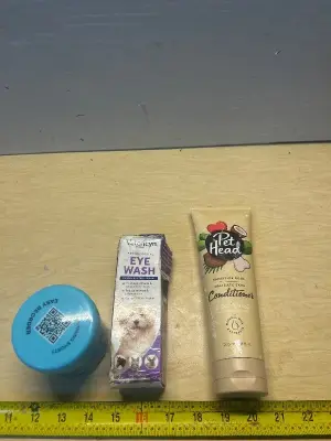 Pet dental wipes , eye wash and conditioner