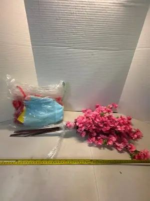 Lanyard Id holders & artificial flowers