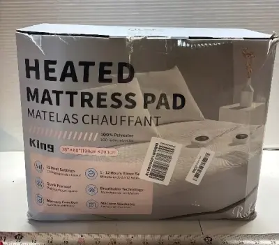 King Heated Mattress pad