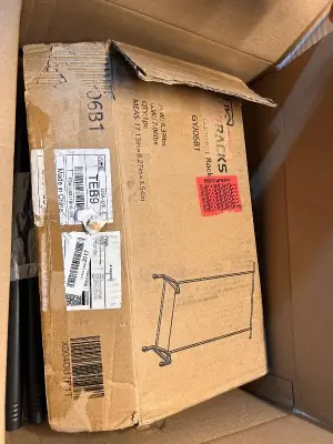 Garment rack ( missing wooden board (part C)