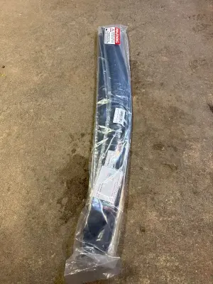 Tape on dark tinted side window visor