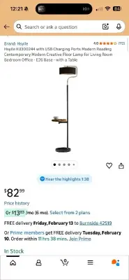 Floor lamp