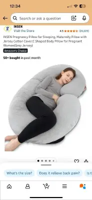 Pregnancy pillow
