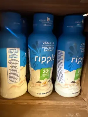12pk Ripple Vanilla Protein Shake exp:07/26