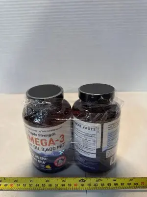 Fish oil 3,600 mg 180 count 8-27