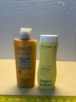Keratin deep hair repair treatment and clarifying shampoo