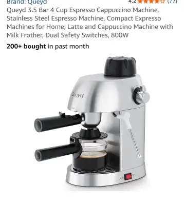 Espresso machine