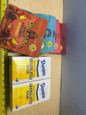 Chici mama dried mangos and domino sugar (2)