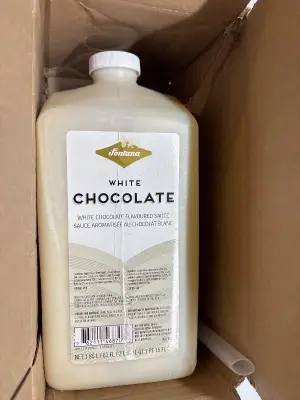 White chocolate sauce