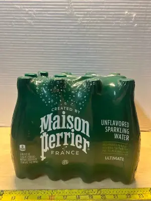 Unflavored sparkling water (12ct)(08/19/26)
