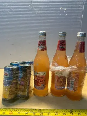 Pineapple juice (4ct)(exp:11/26) and fever tree sparking pink grapefruit water (3ct)(12/25)