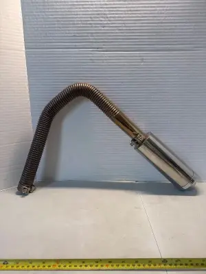 Heater exhaust pipe generator