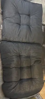 Set of 2 chair cushions