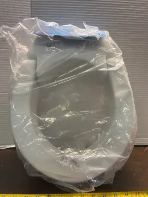 hinged toilet seat riser