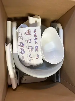 kids potty training step up toilet seat instructions included (untested)