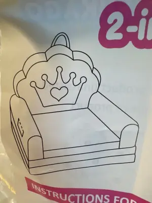 2 in 1 toddler couch