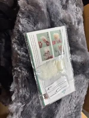 One seat sheep skin car seat cover