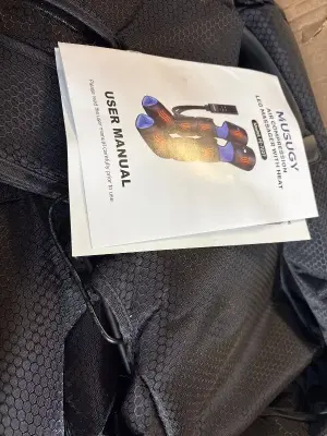 Air compressor leg massager