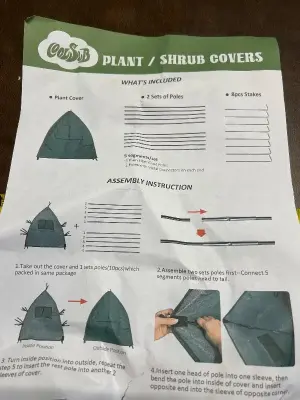 plant / shrub covers (used & untested )