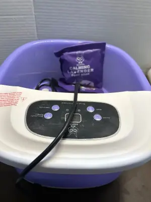 foot bath and soak set