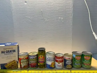 Lot of can food (Indate)