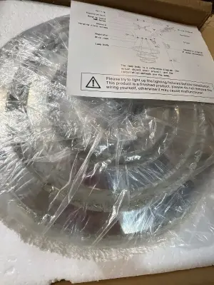 Crystal light fixture