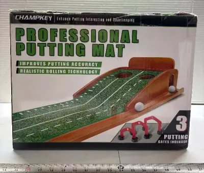 Professional putting mat