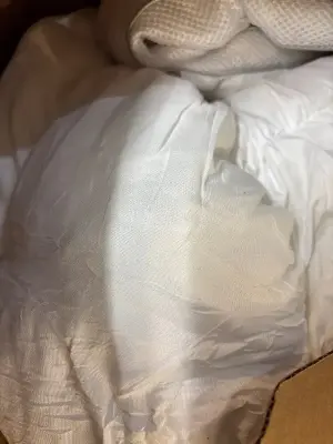 Memory foam queen mattress topper (used)