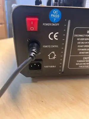 Snow maker machine (missing power cord )