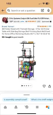 3D printer stand (unchecked)