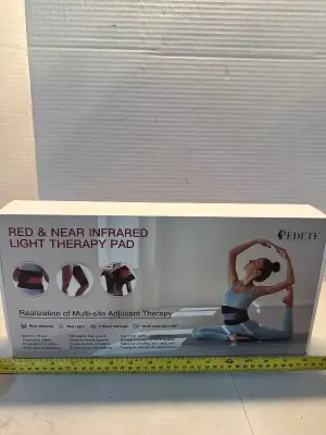 Red light therapy pad works