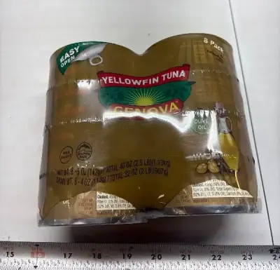 8pk Yellowfin tuna Genova exp:03/28