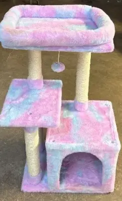 Small cat tower