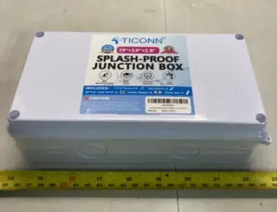 Splash Proof Junction Box