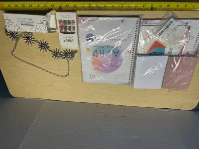 Planners (2), press on nails , waist chain belt and reading glasses