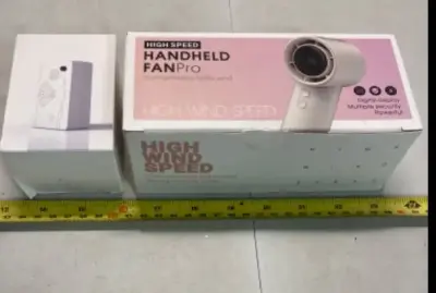 Handheld  Fan and Ultra Sonic Pest Repellent