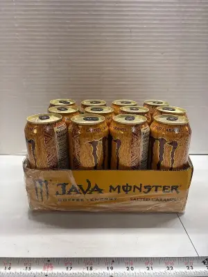 12pk Java Monsters salted Caramel